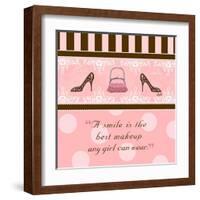 Classy and Fabulous II-Andi Metz-Framed Art Print