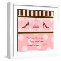 Classy and Fabulous II-Andi Metz-Framed Art Print