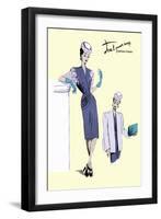 Classy Evening Wear-null-Framed Art Print