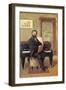 Claude Achille Debussy at His Piano-Jacques-emile Blanche-Framed Giclee Print