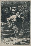 'A Devon Courting', 1919-Claude Allin Shepperson-Giclee Print