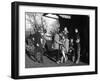 Claude Chabrol, Bernadette Lafont, Gerard Blain and Jean-Claude Brialy, 1957-null-Framed Photo