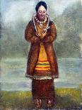 Kateri Tekakwitha-Claude Chauchetiere-Mounted Giclee Print