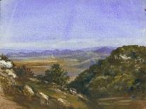 View of the Jordan Valley Looking South, 1874-Claude Conder-Giclee Print