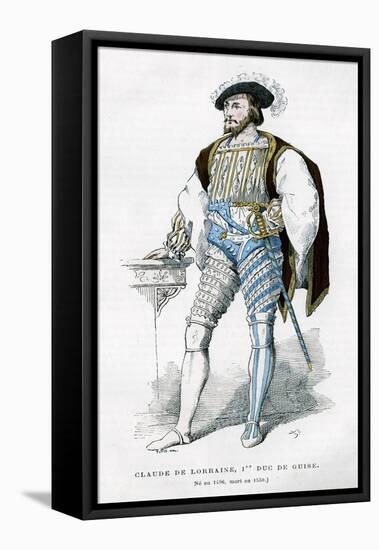 Claude De Lorraine, 1st Duke of Guise, 16th Century (1882-188)-Petit-Framed Stretched Canvas