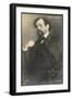 Claude Debussy French Composer-Jacques-emile Blanche-Framed Photographic Print