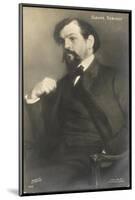 Claude Debussy French Composer-Jacques-emile Blanche-Mounted Photographic Print