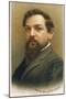 Claude Debussy French Composer-null-Mounted Art Print