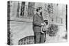 Claude Debussy in His Garden-French Photographer-Stretched Canvas