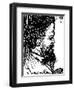 Claude Debussy - portrait by Théophile Steinlen-Theophile Alexandre Steinlen-Framed Giclee Print