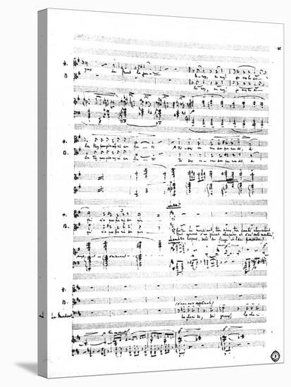 Claude Debussy 's opera 'Rodrigue et Chimène'-Rudolf Eichstaedt-Stretched Canvas