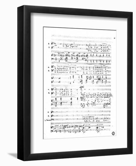 Claude Debussy 's opera 'Rodrigue et Chimène'-Rudolf Eichstaedt-Framed Giclee Print