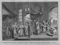 Trial of King Charles I, Palace of Westminster, c1725-Claude Dubosc-Giclee Print