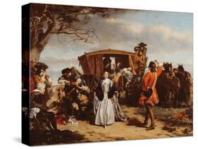 Claude Duval, Illustration from 'Macaulay's History of England'-William Powell Frith-Stretched Canvas