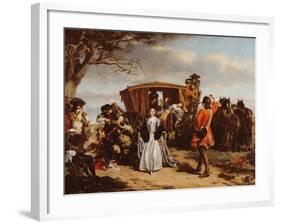 Claude Duval, Illustration from 'Macaulay's History of England'-William Powell Frith-Framed Giclee Print