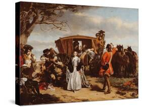 Claude Duval, Illustration from 'Macaulay's History of England'-William Powell Frith-Stretched Canvas