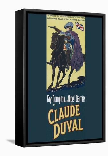 Claude Duval-null-Framed Stretched Canvas