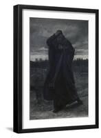 Claude Frollo, Illustration pour Notre Dame de Paris de Victor Hugo-Gustave Brion-Framed Giclee Print