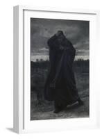 Claude Frollo, Illustration pour Notre Dame de Paris de Victor Hugo-Gustave Brion-Framed Giclee Print