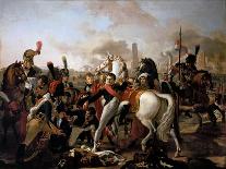 Napoleon Wounded before Ratisbon, April 23, 1809-Claude Gautherot-Framed Stretched Canvas