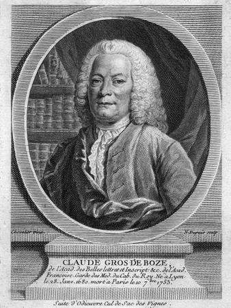 'Claude Gros de Boze' Art