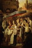 The Last Moments of Christopher Columbus-Claude Jacquand-Stretched Canvas