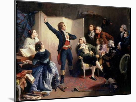 Claude-Joseph Rouget de l'Isle, 1760-1836 French Revolutionary and Composer of the Marseillaise-Isidore Pils-Mounted Giclee Print