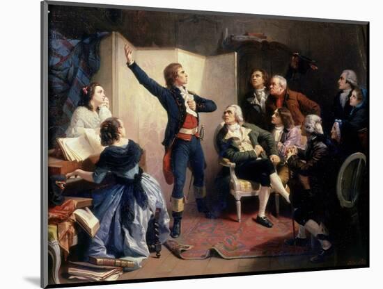 Claude-Joseph Rouget de l'Isle, 1760-1836 French Revolutionary and Composer of the Marseillaise-Isidore Pils-Mounted Giclee Print