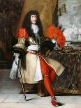 Louis XIV, King of France (1638-171)-Claude Lefèbvre-Stretched Canvas