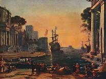 'A Seaport (Vue d'un Port de Mer: Effet de Brume)', 17th century, (1911)-Claude Lorrain-Giclee Print
