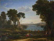 Landscape with Acis and Galatea, 1657-Claude Lorraine-Giclee Print