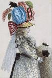 Bellona Cap and Dress Made of a White Follard Shirt-Claude-Louis Desrais-Mounted Giclee Print