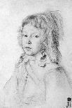 Portrait of Anne of Austria (1601-166), before 1643-Claude Mellan-Giclee Print