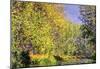 Claude Monet A Bend of the Epte Giverny Art Print Poster-null-Mounted Poster