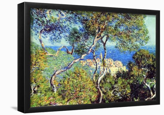Claude Monet (Bordighera) Art Poster Print-null-Framed Poster