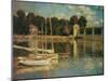 Claude Monet (Bridge at Argenteuil) Art Poster Print-null-Mounted Poster