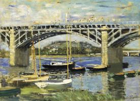 The Railway Bridge At Argenteuil Monet Posters Prints Paintings Wall Art Allposters Com