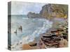 Claude Monet: Etretat, 1883-Claude Monet-Stretched Canvas