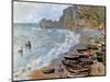 Claude Monet: Etretat, 1883-Claude Monet-Mounted Giclee Print