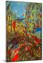 Claude Monet Festivities Art Print Poster-null-Mounted Poster