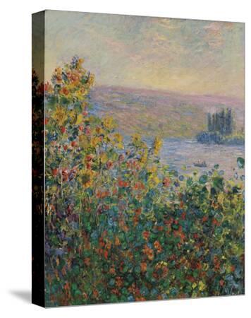 Flower Beds at Vetheuil (Monet) Posters & Wall Art Prints 