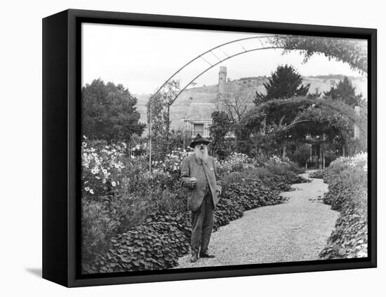 Claude Monet, French Impressionist Painter-Science Source-Framed Stretched Canvas