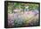 Claude Monet (Garden at Giverny) Art Print Poster-null-Framed Poster