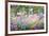 Claude Monet (Garden at Giverny)-null-Framed Art Print