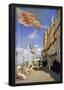 Claude Monet Hotel de Roches Noires a Trouville Art Print Poster-null-Framed Poster