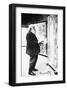 Claude Monet in the Art Studio-null-Framed Giclee Print