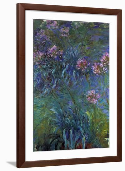 Claude Monet Jewelry Lilies-null-Framed Art Print