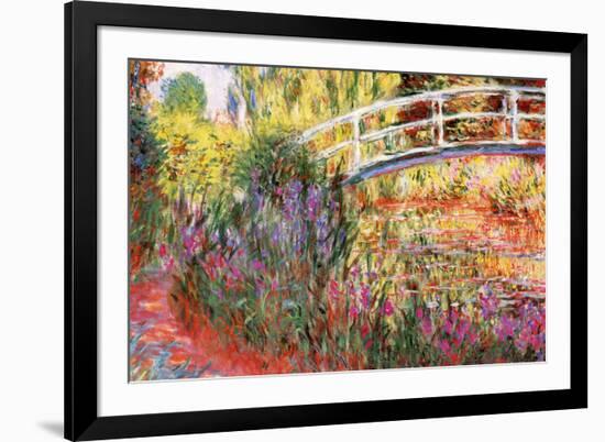 Claude Monet Le Bassin aux Nympheas-Claude Monet-Framed Art Print