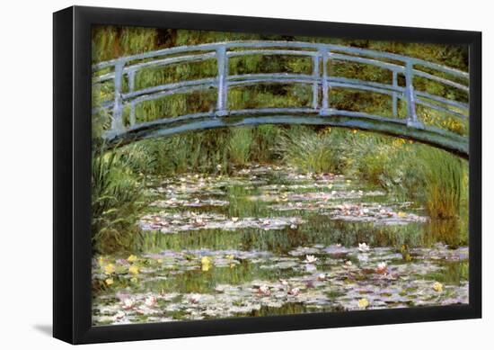 Claude Monet Le Pont Japonais Art Print Poster-null-Framed Poster