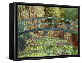 Claude Monet Le Pont Japonais Japanese Bridge at Giverny Art Print Poster-null-Framed Stretched Canvas